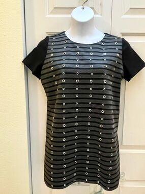 Michael Kors reverted striped dress